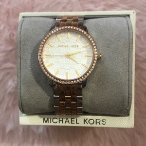 A Michael Kors Gold and silver watch!